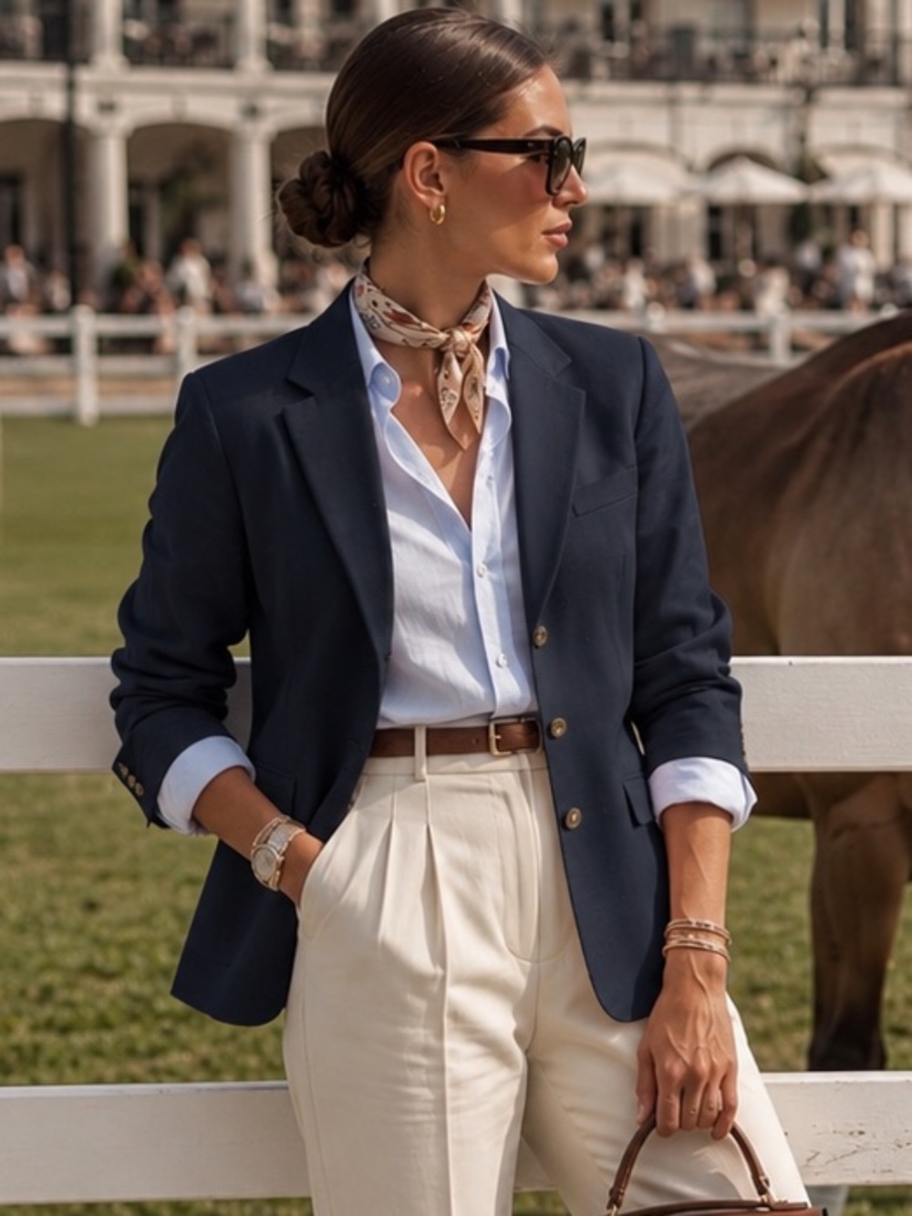 Vintage Liz Claiborne Petite Navy Blazer 90s Tailored Classic Preppy, 10